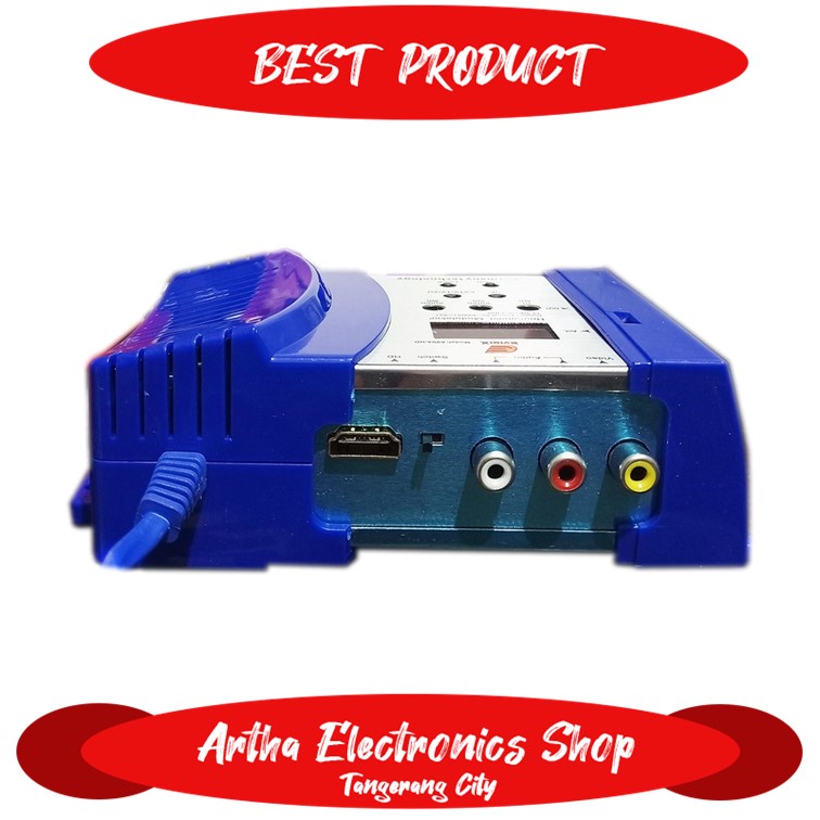 Converter AV HDMI To RF VHF UHF Modulator Skyview Evinix Terlengkap AES