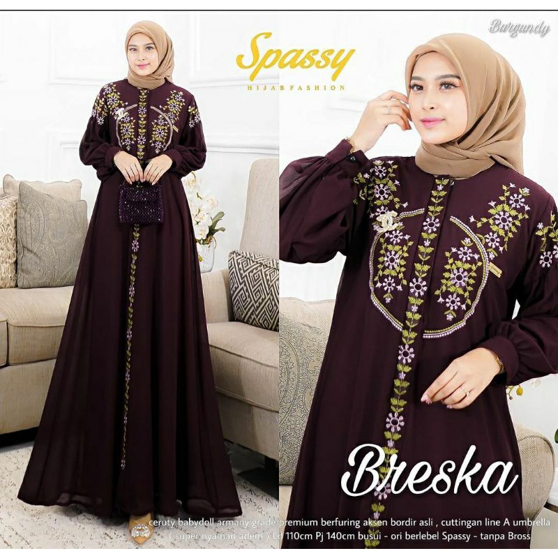 Gamis Spassy Breska