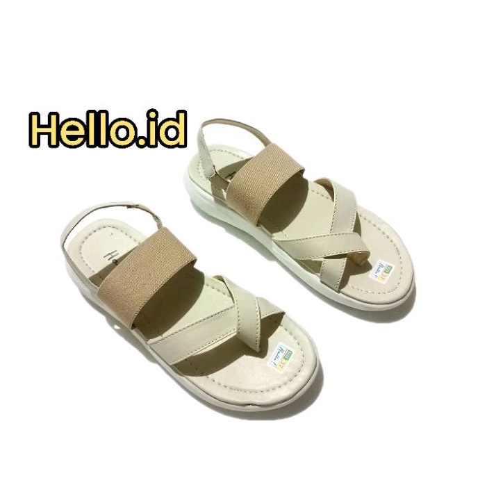 Hello Sandal Tali Wanita Casual Original (Hello Farra)