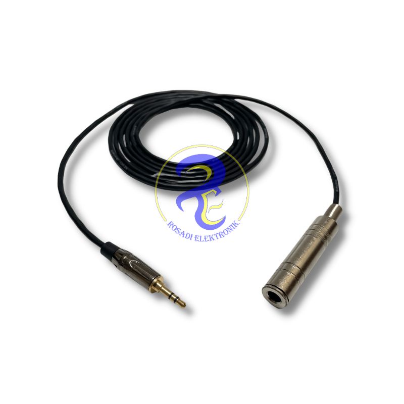 kabel sambungan jack AUX 3.5 mm to jack akai female