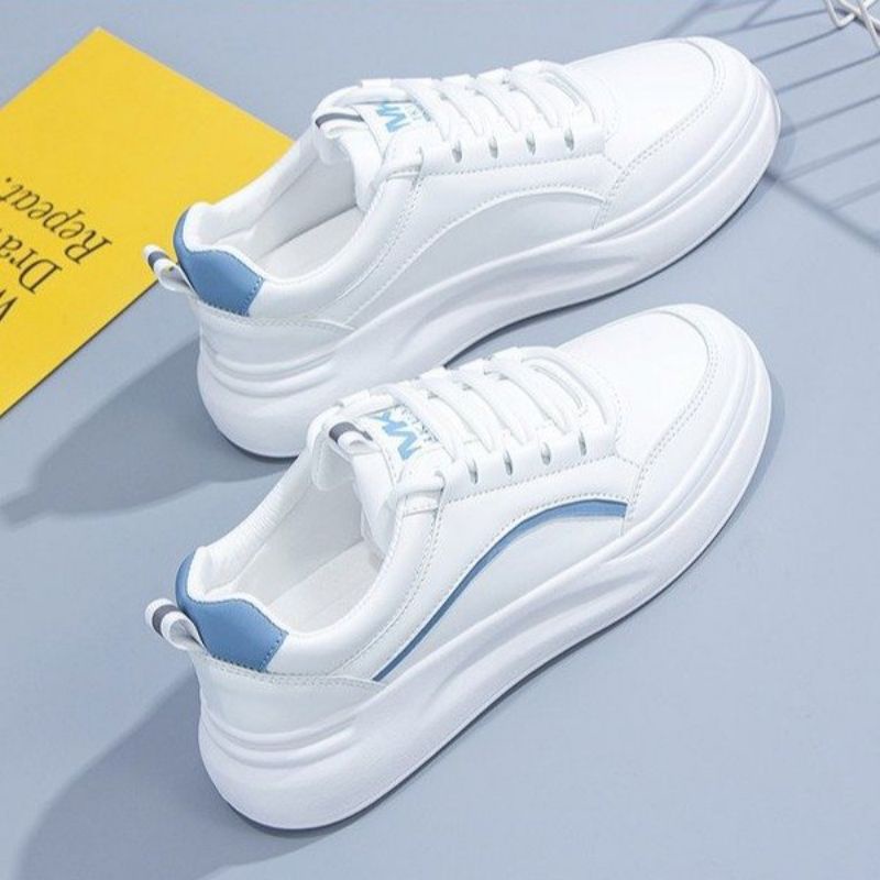 {EJ} New Sepatu Sneakers Korea Sepatu wanita import Putih Sepatu santai putih Sport Fashion Import Fashion