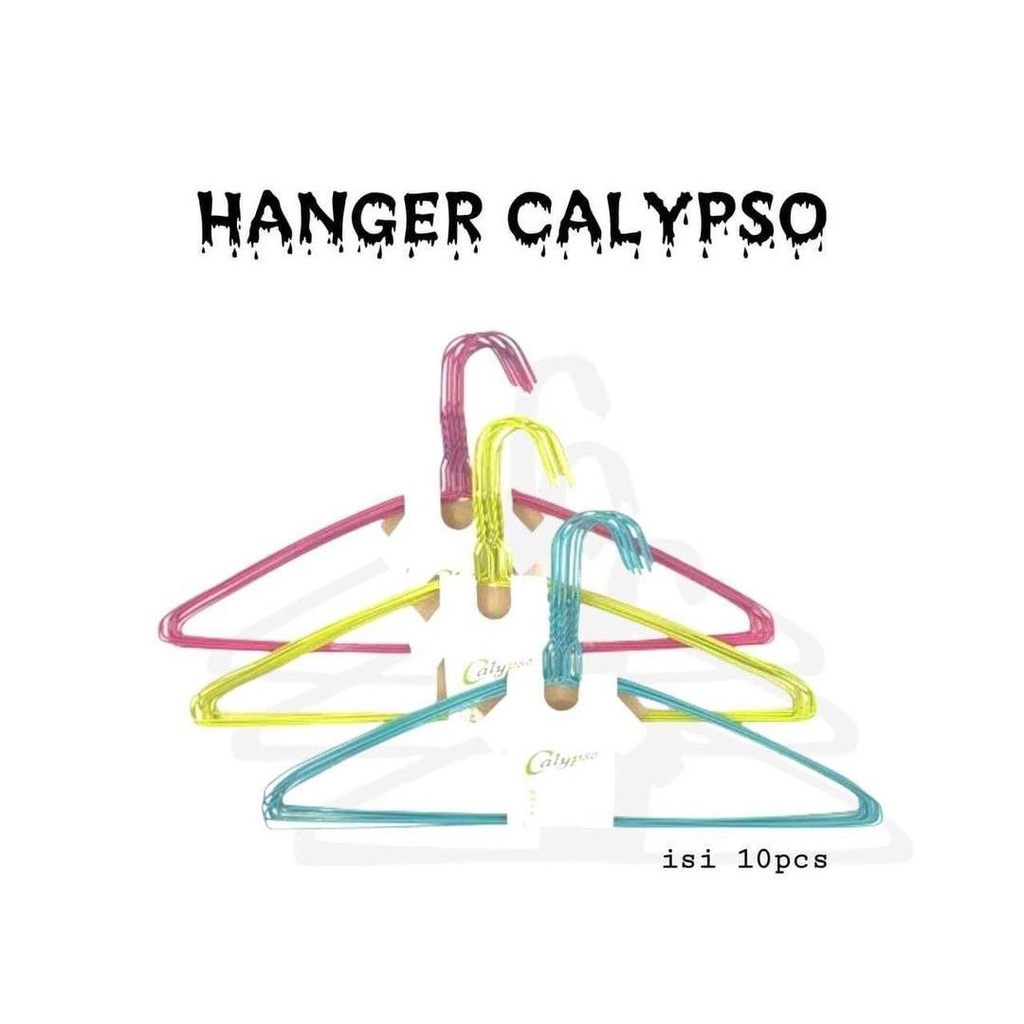 Hanger Warna Calypso - Hanger Pakaian Dewasa - Hanger Pakaian