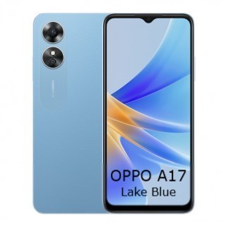 OPPO A17 [4/64] NEW Garansi Resmi - Lake Blue- Black