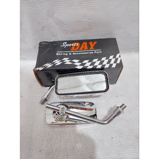 Spion Kotak Model Daytona Classic Crom khusus Honda