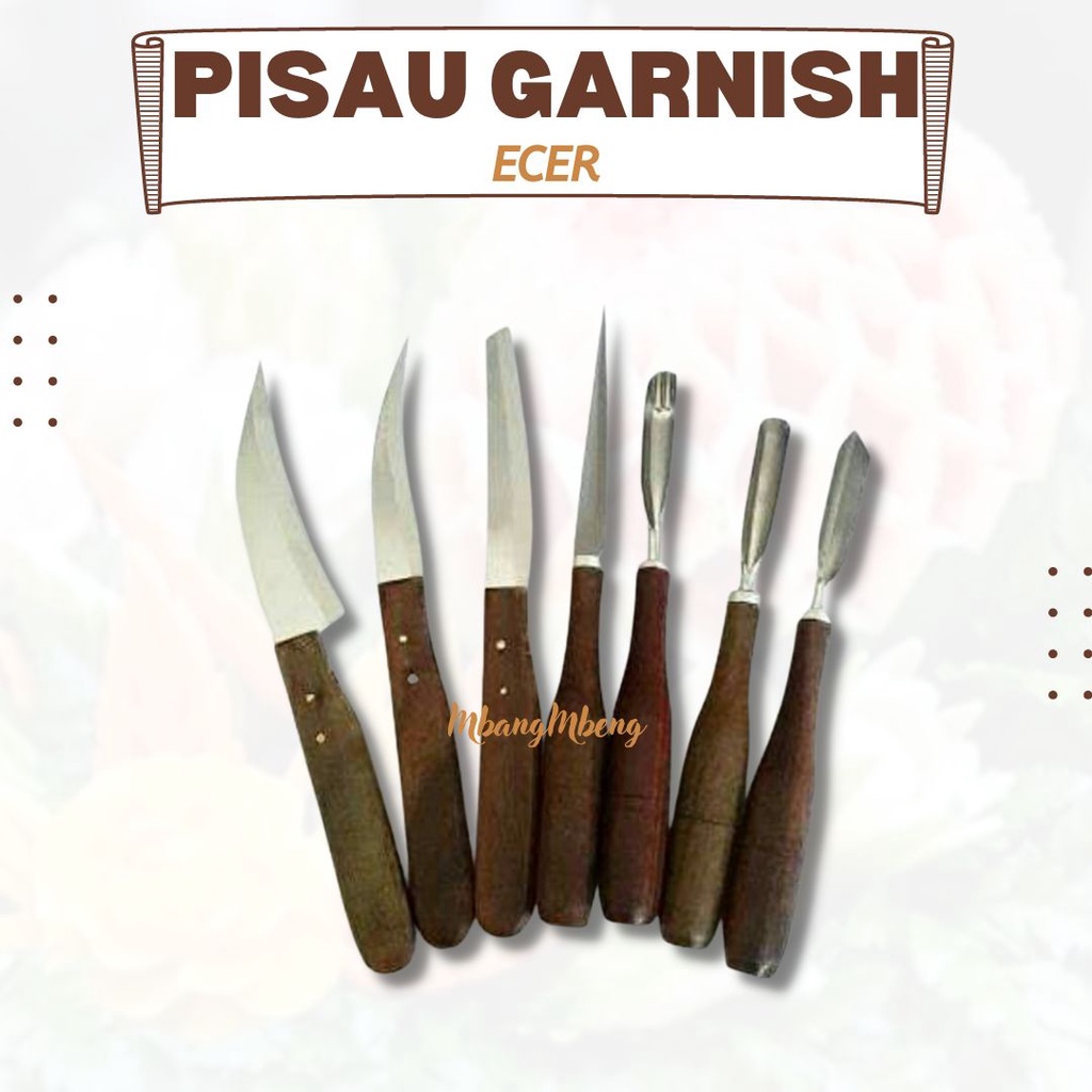 pisau garnish ecer / pisau garnish satuan pisau ukir pepaya | pisau buntung |pisau garnish