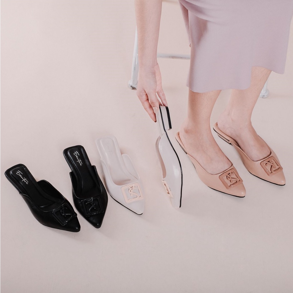 EXECUTIVE - Syira Mules Wanita 2 cm