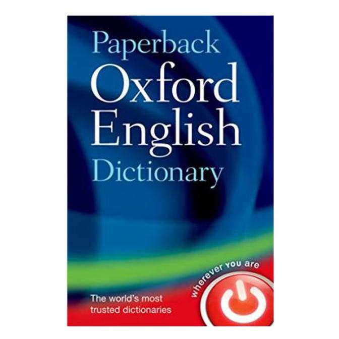 

Promo Paperback Oxford English Dictionary