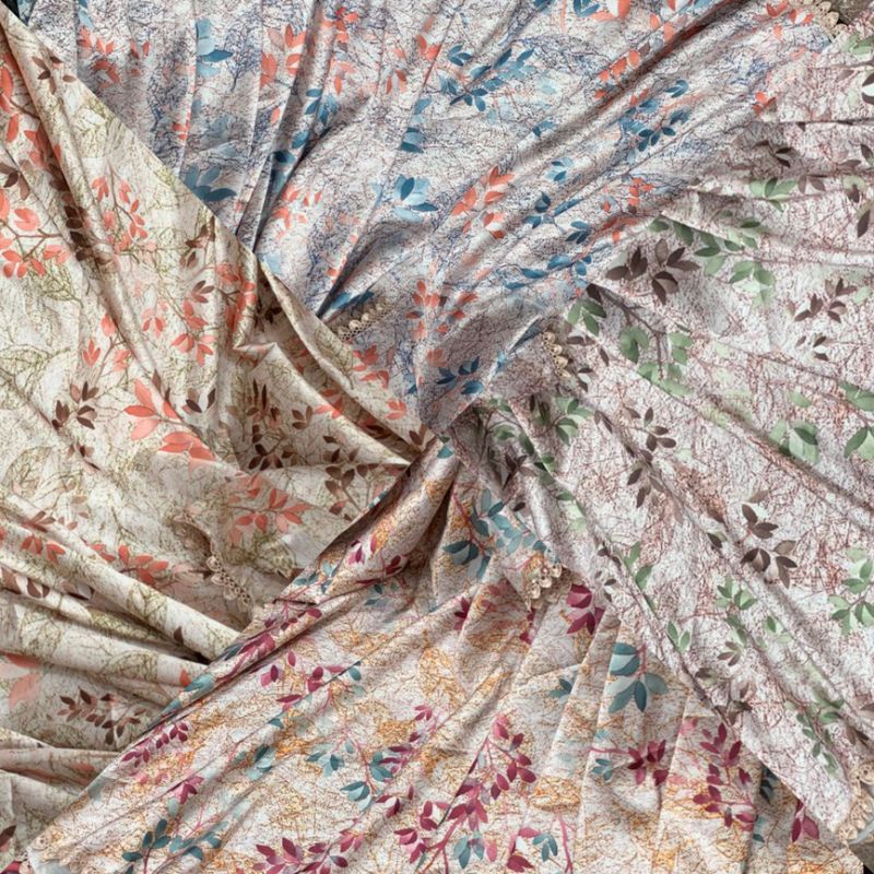 Mukena Armani Silk Motif Premium Pouch Mini Travel