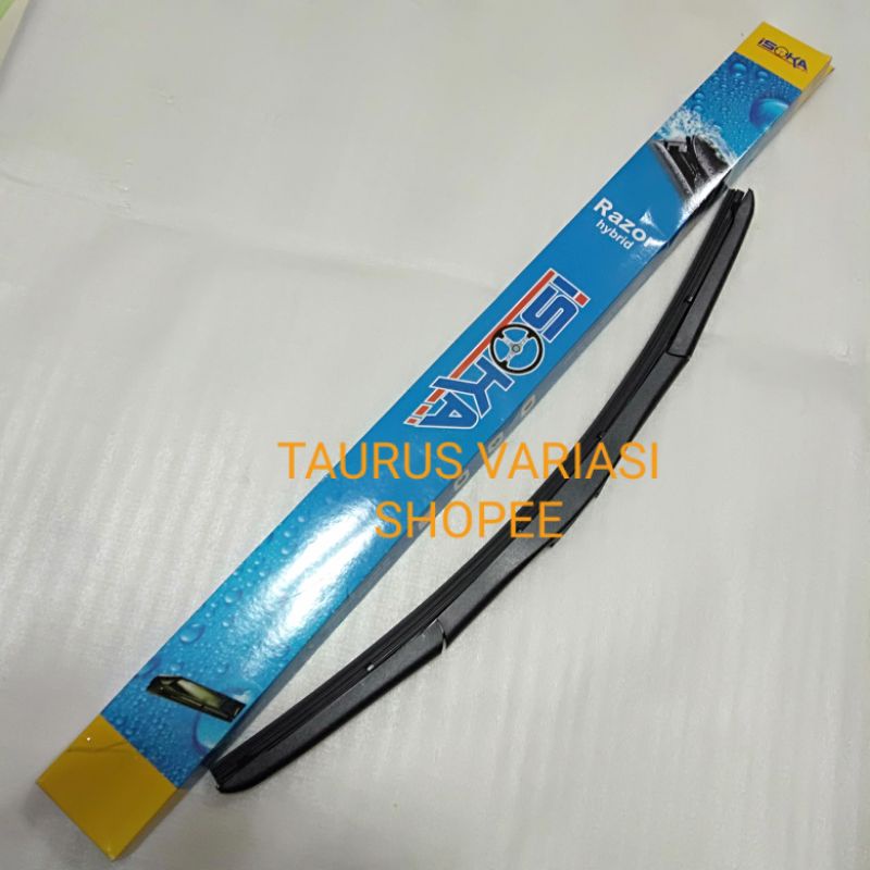 Wiper Karet Silikon Frameless untuk Kaca Mobil Semua Jenis Kendaraan