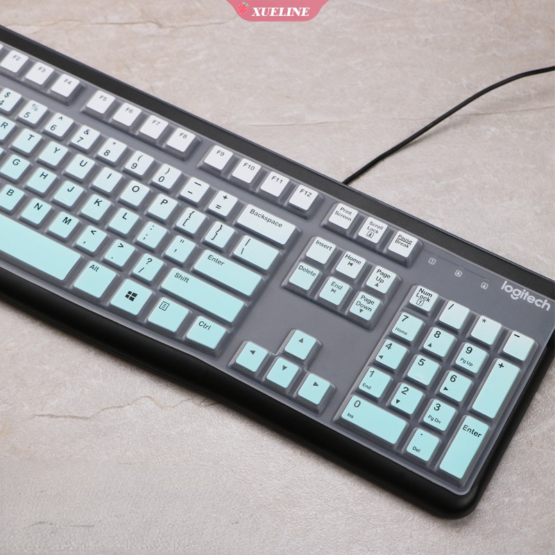 Logitech MK120 K120 film Pelindung keyboard full cover Anti Debu Untuk game Kantor / Rumah (ZXL)