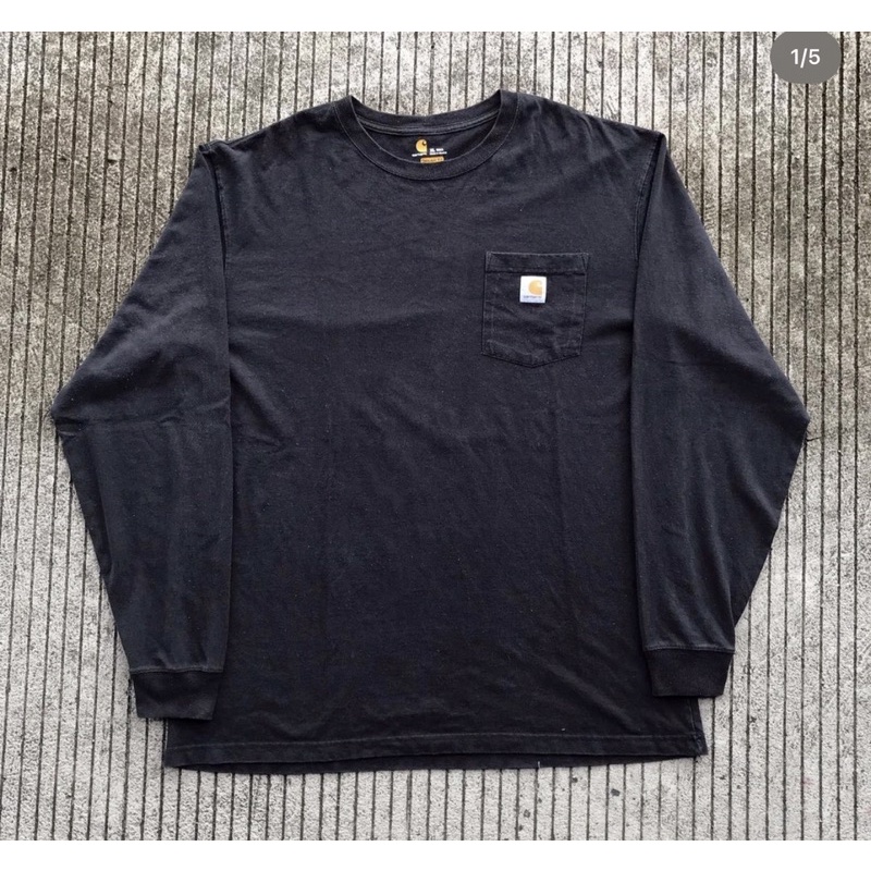 CARHARTT POCKET TEE BLACK