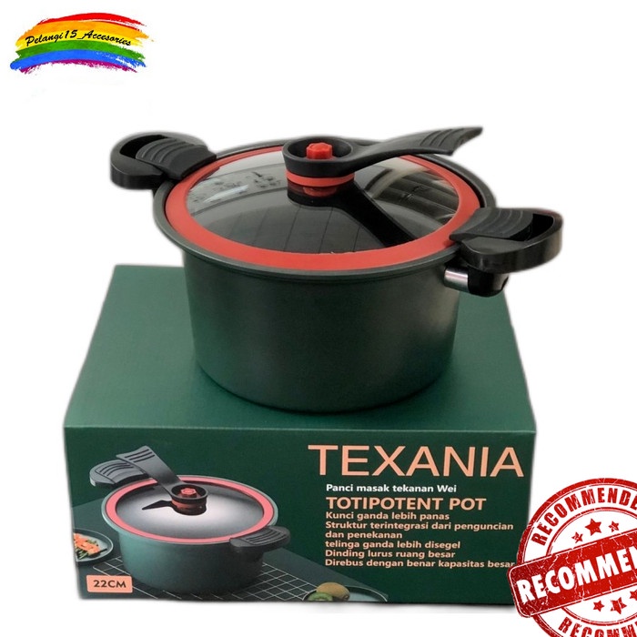 Presto Panci Presto Texania Teflon Pressure Cooker Pot Totipotent