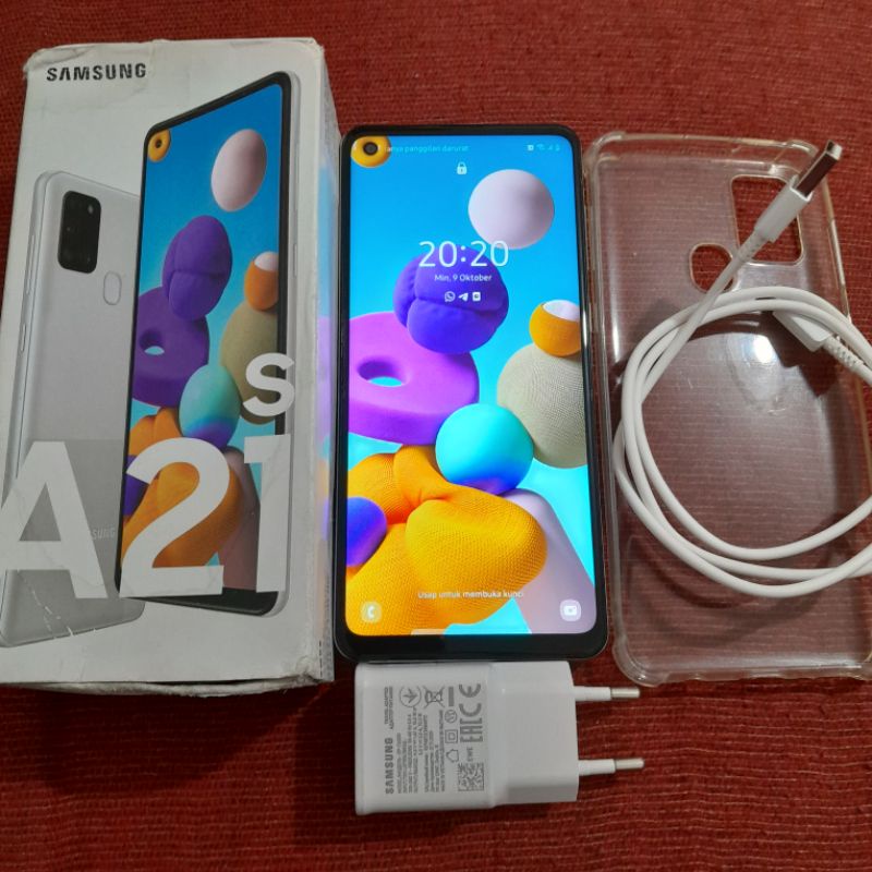 Samsung Galaxy A21s 6/128 SEIN Fullset No Minus