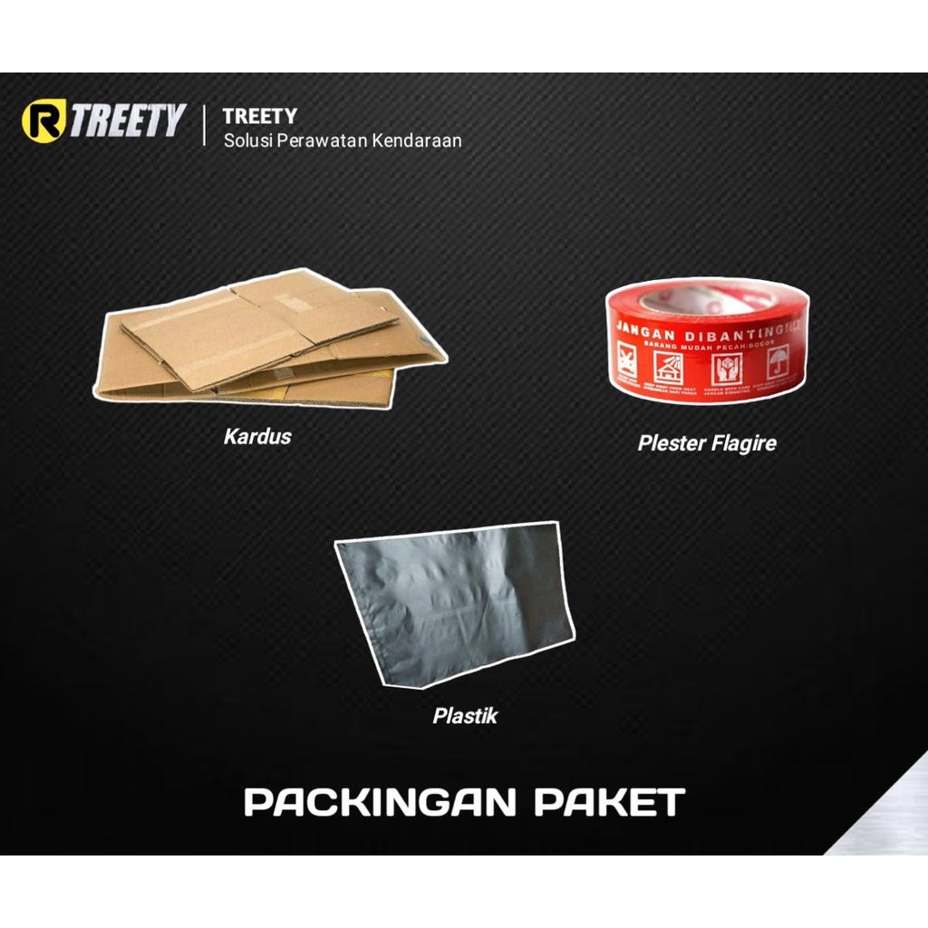 Treety Penghitam body motor/mobil [dasbord,trim restorer,body kasar]