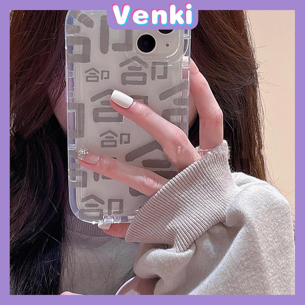 Case For iPhone 14 Pro Max TPU Soft Jelly Airbag Case Full Screen Characters Case Camera Protection Shockproof For iPhone 14 13 12 11 Plus Pro Max 7 Plus X XR
