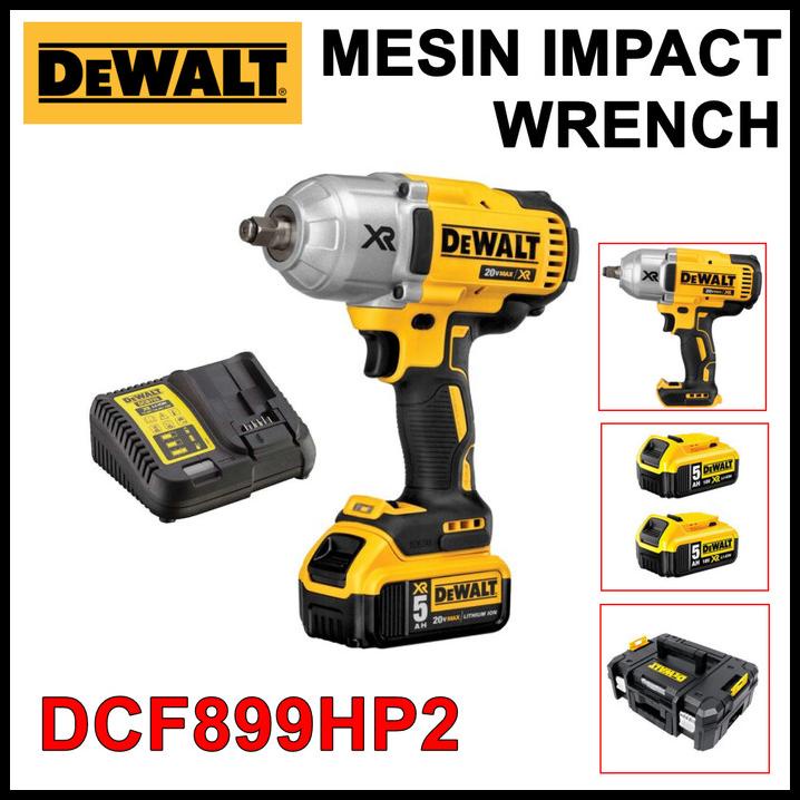 Jual Dewalt Mesin Impact Wrench 1/2 Dcf 899 Cordless Pembuka Baut