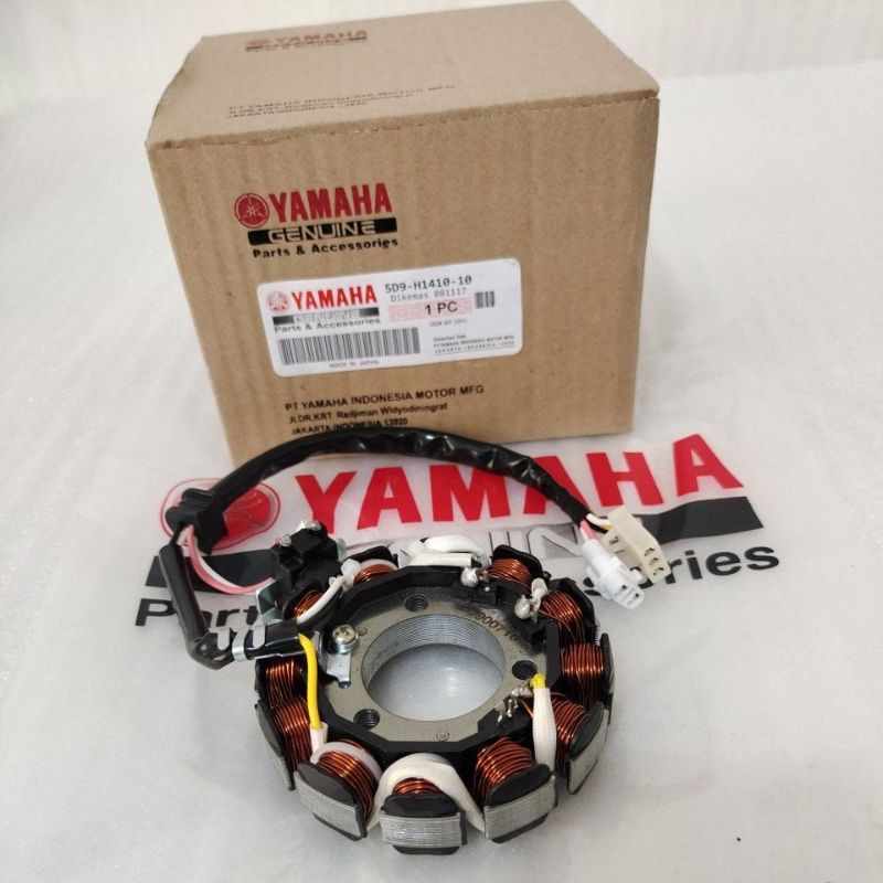 Spull Spul spol spool Stator Assy Yamaha Vega ZR New 2010 Japan ORIGINAL - ABC Motor Grosir