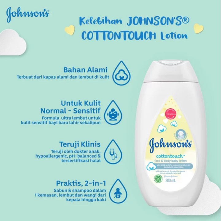 BABY LOTION Untuk Tubuh Pelembab Kulit bayi berbagai merk