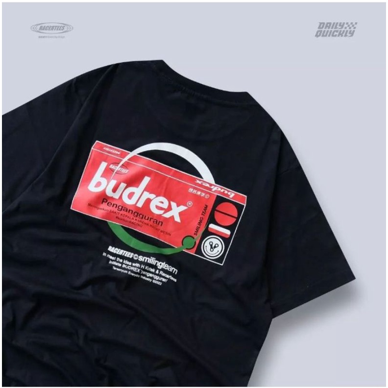 Kaos BUDREX Racertees original ( GRATIS ONGKIR )