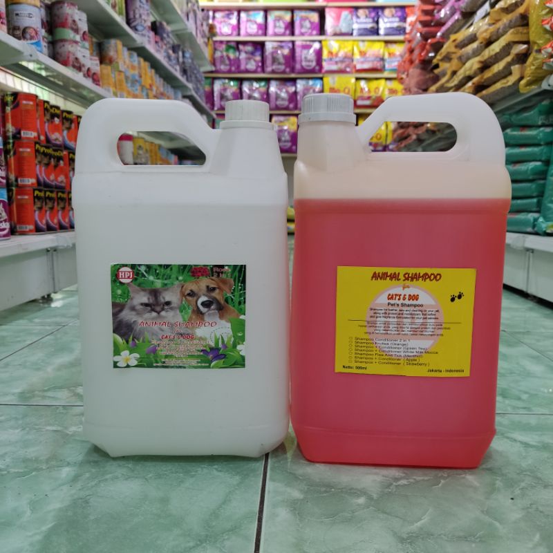 Shampo Cat &amp; Dog 5 liter - shampo kucing &amp; anjing 5 liter