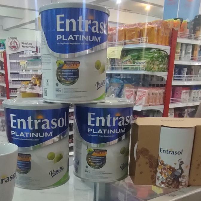 

[ COD ] ENTRASOL PLATINUM VANILA 800 GR