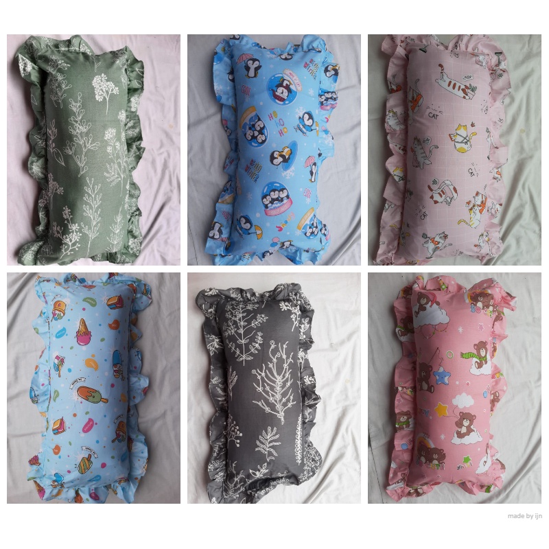 Sarung Bantal Anak | Sarung Bantal Cinta Kecil 30x55 | Sarung Bantal Cinta Mini Imut (Halus)