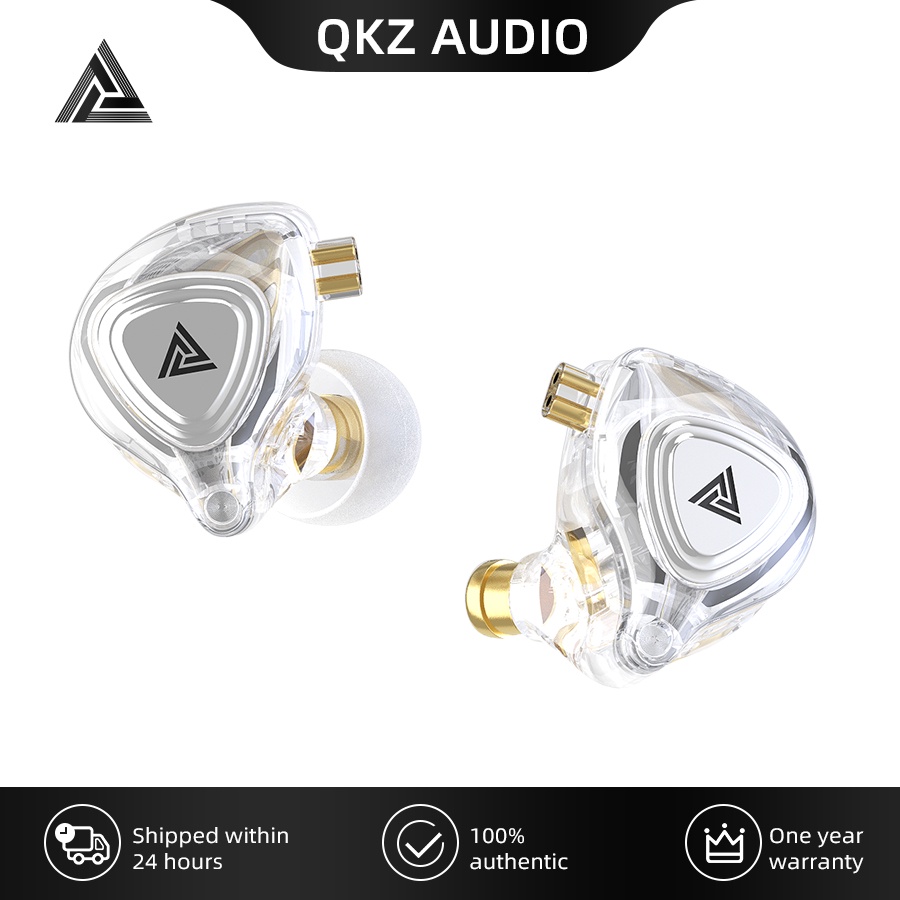 Qkz ZX3 EDS Earphone In Ear Dinamis HIFI DJ Peredam Bising Bahan Metal Untuk Olahraga ZEX ZSN EDX PRO