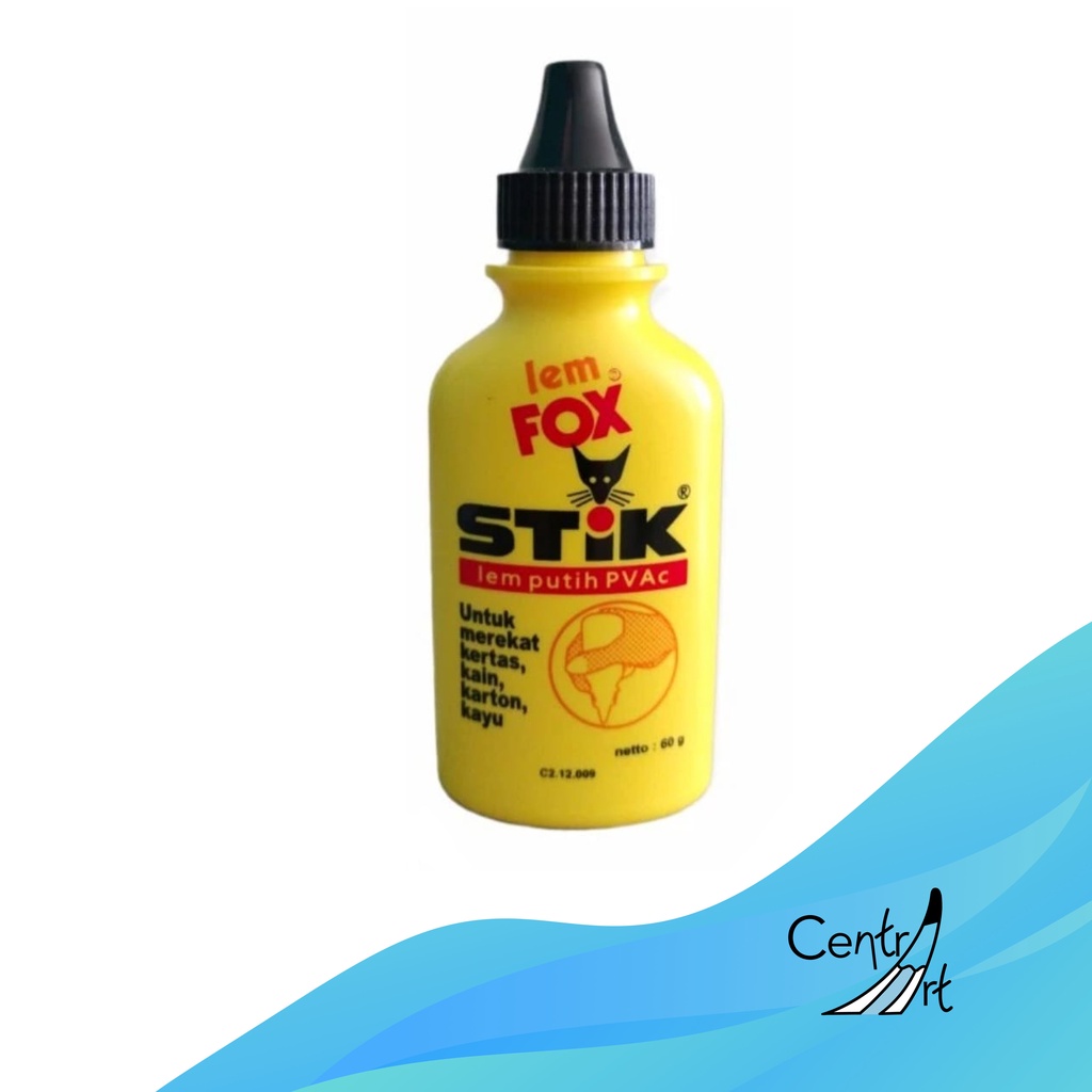 

Lem Fox Stik / Lem Putih PVAC 60gr