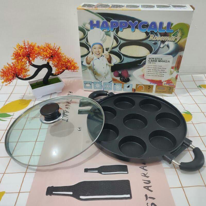 CAKE PAN 8 LUBANG DATAR CETAKAN MARTABAK MINI