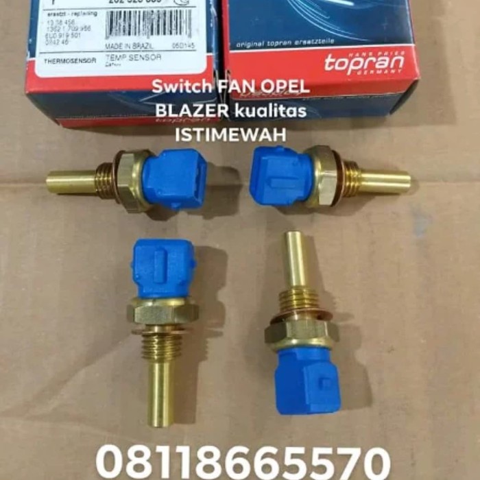 [BISA COD] Switch Swith Fan Kipas Radiator Ect Temperatur Temperature Opel Blazer / Perlengkapan Aks