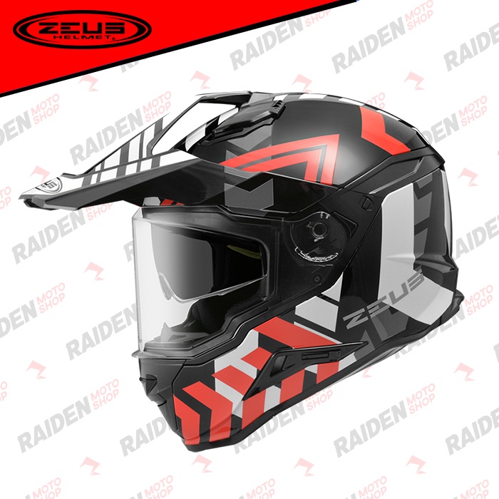 Helm Zeus ZS913 BF2 Black/Red
