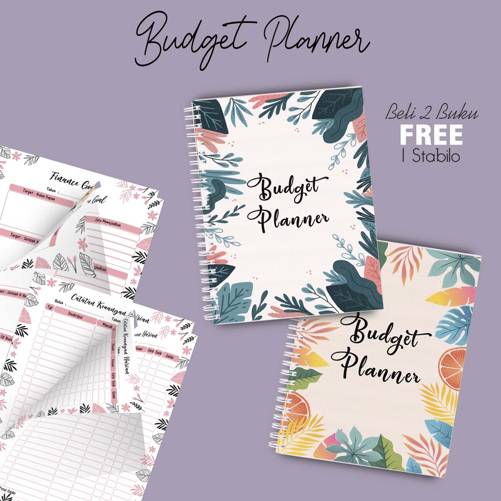 

Hanabi Budget Planner / Financial Planner Beli 2 Buku Gratis Highlighter Kode BP08A