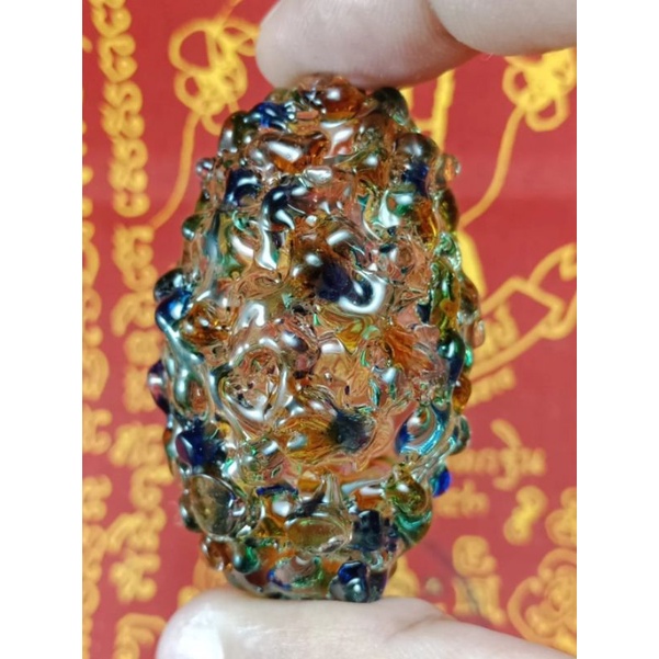 2 Pcs PHAYA LEKLAI KOD PHEE NATURAL CAVE SUKSES LP SOMPORN BLESSED THAI