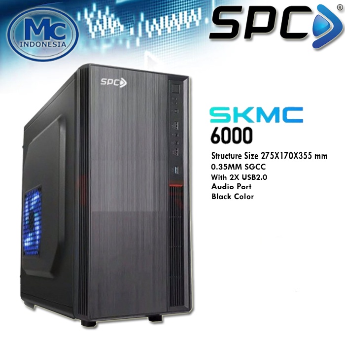 SPC SKMC 4000 CASING CPU + PSU 450W