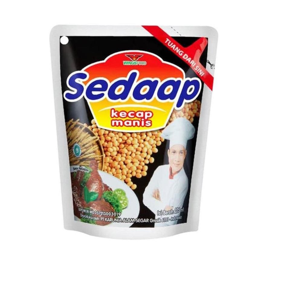 

Buruan Belanja--Sedaap Kecap Manis Pouch 225 mL - 10.10