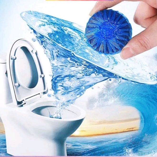 Tablet Biru Pembersih Toilet Karbol Sibiru Penyegar Kloset Bau Cleaner Anti