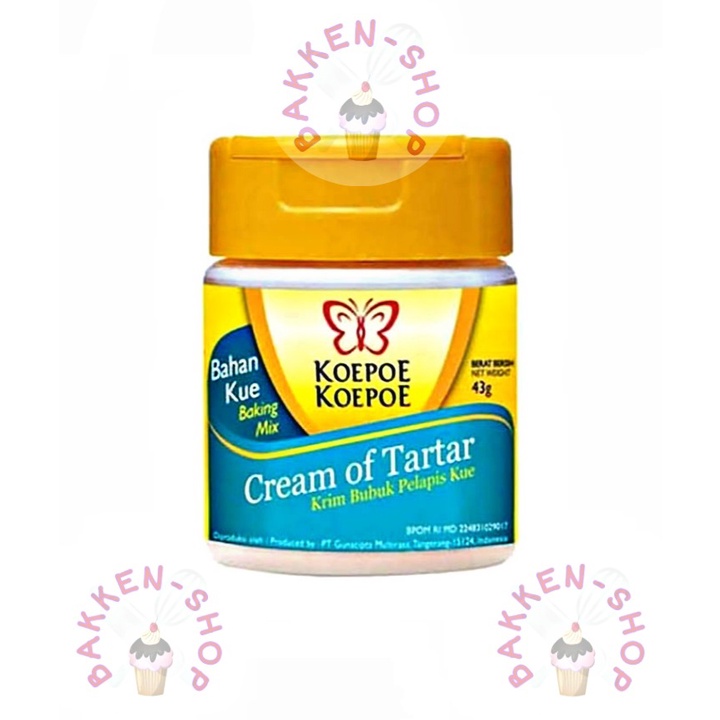 

Koepoe Koepoe Cream of Tartar 43gr