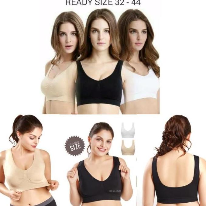 HT018 BRA SPORT MINISET GENIE SIZE 32-44 - RANDOM KCL 32-36 DFG54654F