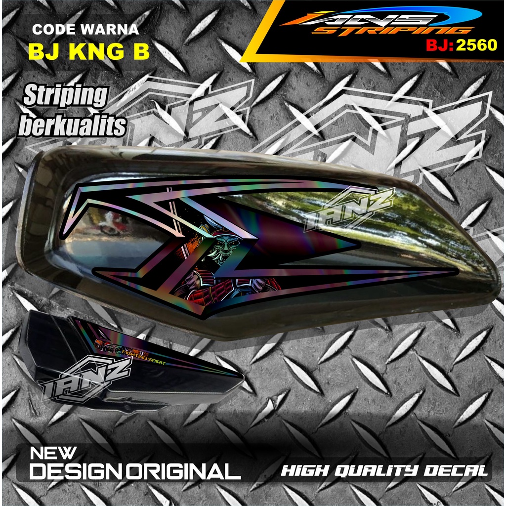 STICKER MOTOR YAMAHA RX KING TERBARU / STRIPING RX KING VARIASI / STICKER STRIPING RX KING NEW