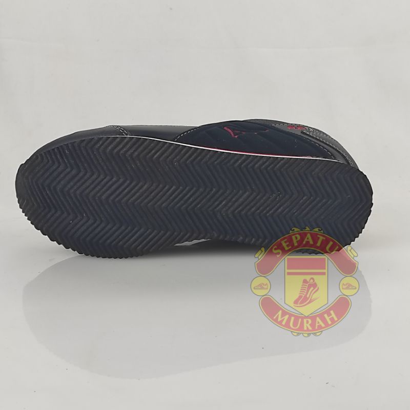 Sepatu Ardiles Anak Lelaki Mojari Hitam Merah T (35-38) TALI