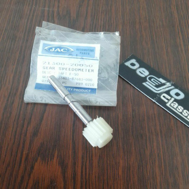 gigi gear speedometer DAIHATSU TAFT F50 F-50 BADAK KEBO gigi 17 merk JAC TAIWAN 33403-87683-000 gigi