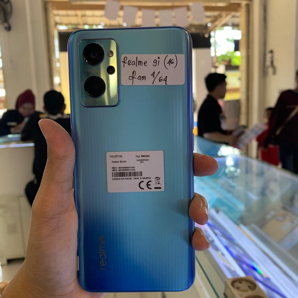 Realme 9i 4/64Gb 6/128Gb Fullset - Hp Bekas Second