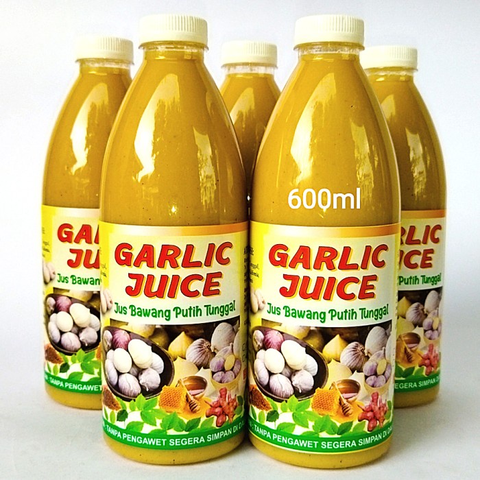 Garlic Juice, Jus Bawang Putih Tunggal Untuk Pelangsing