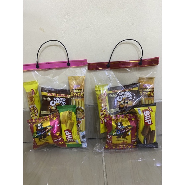 PAKET / BINGKISAN SNACK ULTAH ULANG TAHUN ANAK / HEMAT MURAH