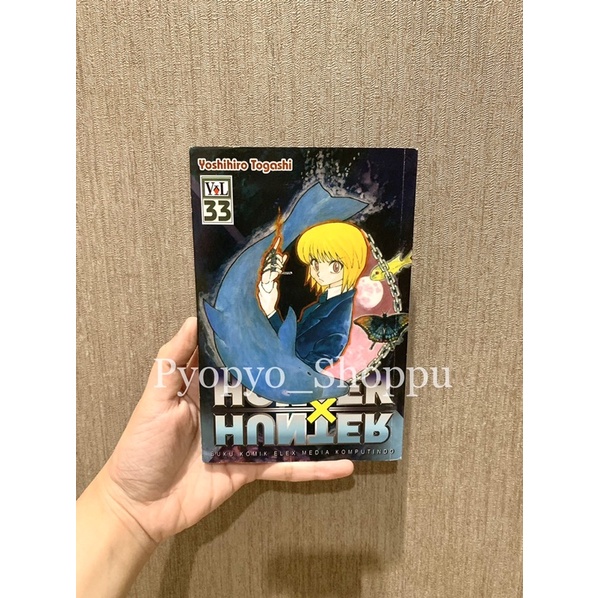 [BOOKED] Komik Manga Hunter x Hunter 33 by Yoshihiro Togashi
