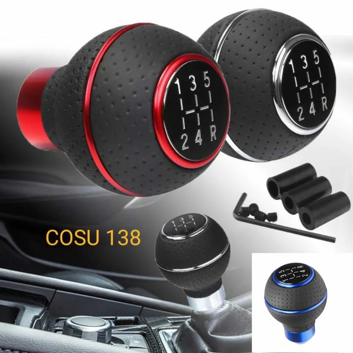 Shift Knob Transmisi Manual 5 Speed Honda Mobilio Brio Brv