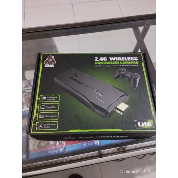 GAME STICK LITE 4K : CLASIC GAMES 10000 GAME STICK WERLES 2 PCS