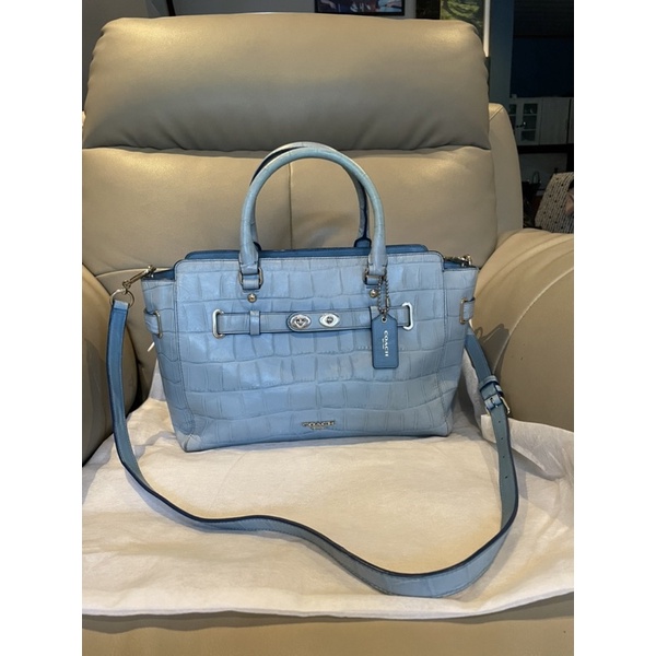 Coach F37099-Blake Carryall in Croco