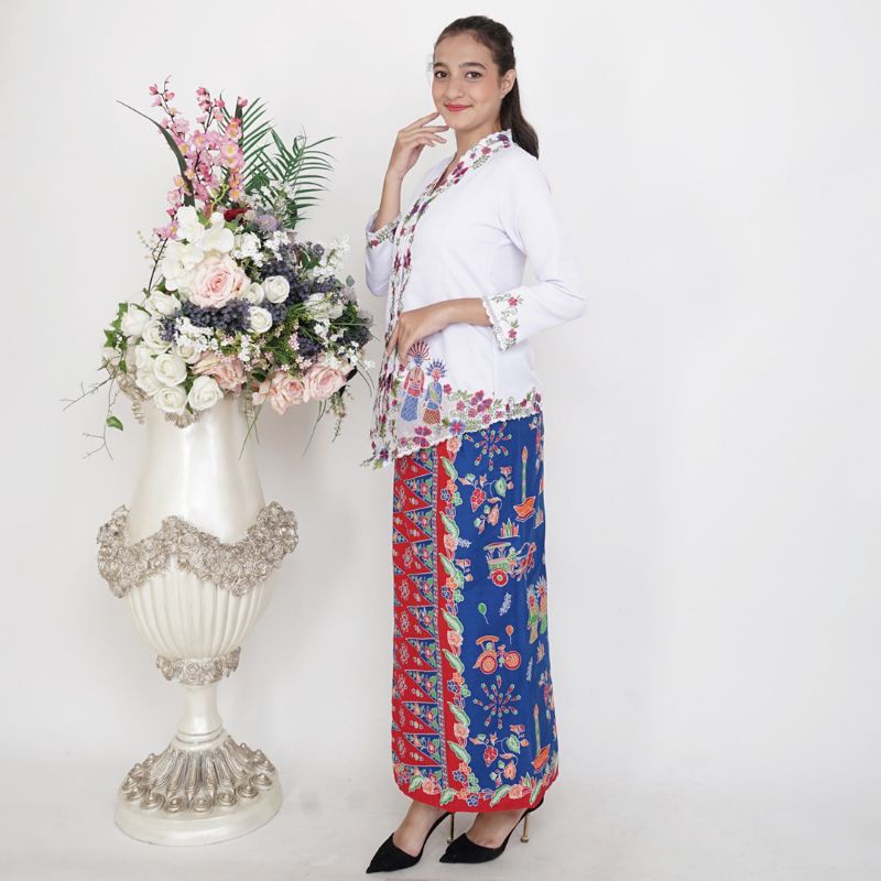 KEBAYA ENCIM//KEBAYA MOTIF ONDEL-ONDEL JAKARTA