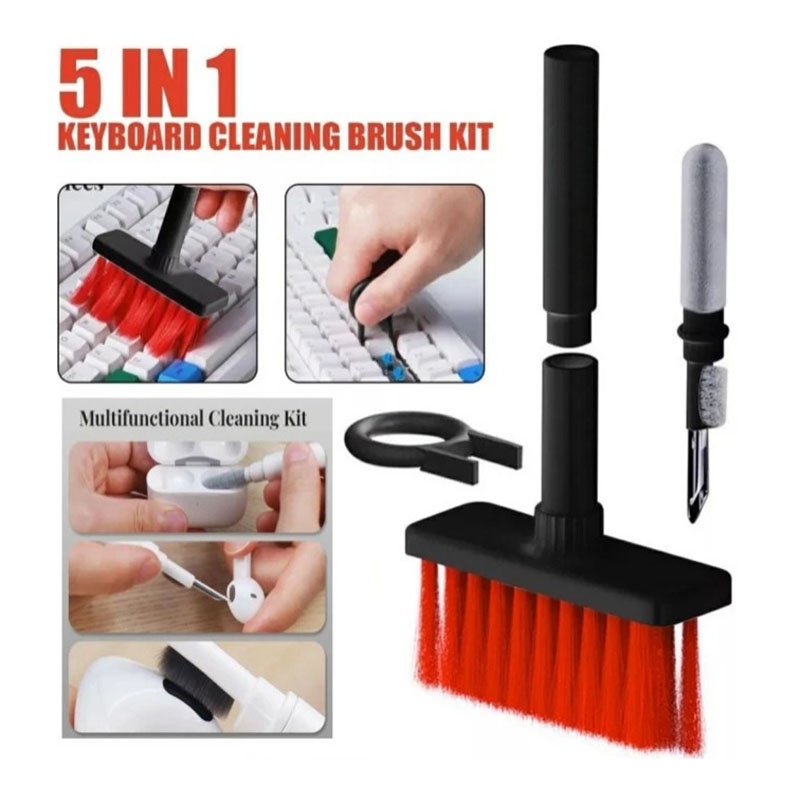 Cleaning Brush Tools Kit 5in1 Kuas Pembersih Keyboard